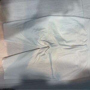 White Cropped Pants